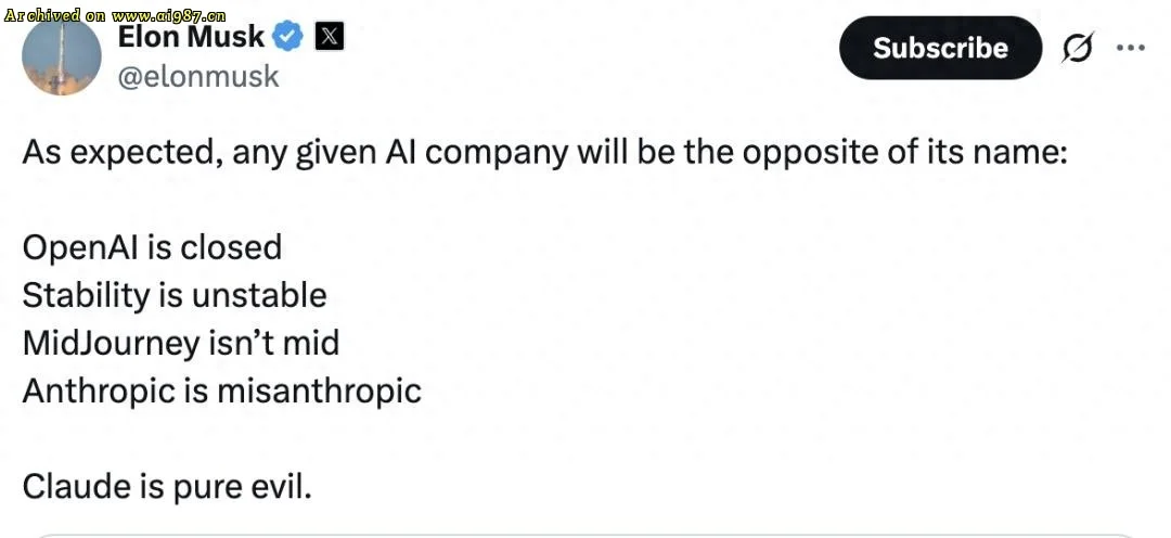 新研究揭穿Claude底裤,马斯克盖棺定论 - Image 1