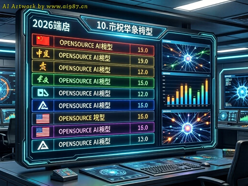 2026年开源AI模型全景榜单:中国实验室领跑性能前沿